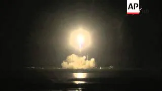 A SpaceX Rocket launched from Cape Canaveral, carrying a custom-built 3-D printer into space. NASA e