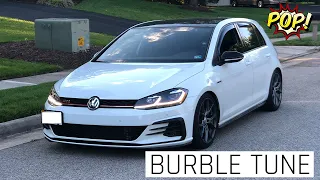 MK7.5 GTI Burble Tune Exhaust Pure Sounds!