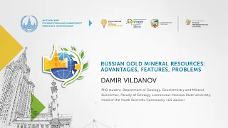 Russian gold mineral resources: advantages, features, problems