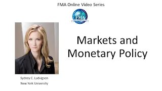 Markets and Monetary Policy - Sydney Ludvigson