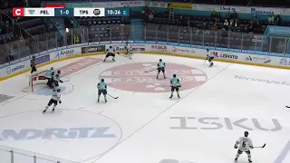 Juraj Slafkovsky showing off the hands Liiga