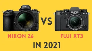 Comparing Nikon Z6 vs Fuji Xt3 in 2023