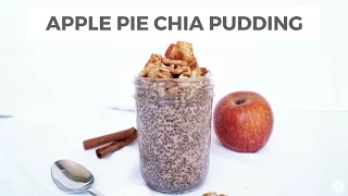 Apple Pie Chia Pudding | Easy, Gluten-Free, Vegan Healthy Breakfast Recipe | Healthy Grocery Girl