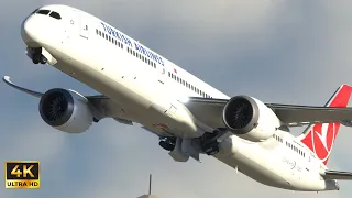 Microsoft Flight Simulator 2020 | Boeing 787 Realistic Istanbul Takeoff | 4K 60FPS