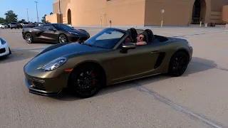 The Baddest Porsche 718 Boxster S We've Seen #supercars #porsche #corvette