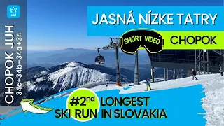 Jasna Chopok juh / 2nd longest ski run in Slovakia – 34c+34b+34a+34