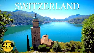 MORCOTE Switzerland 4K - the Pearl of Ceresio, Lake of Lugano | Switzerland🇨🇭| Ticino | Tessin