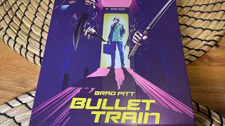 Bullet Train 4K steelbook including art cards review.