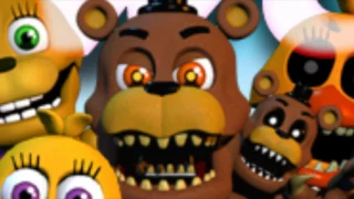 (Reupload) All Adventure Animatronics Sing FNAF Song (V.4)