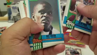 NICE FINDS! 1990 TOPPS FOOTBALL RACK & JUMBO PACKS Part 2! Episode #43!!