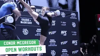 McGregor vs. Khabib: Conor McGregor Full Open Workout