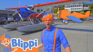 Blippi Learns About Airplanes for Kids! | Educational Videos for Toddlers