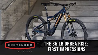 Orbea Rise M10 Technical Review | Contender Bicycles