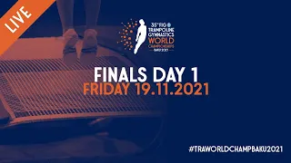 Finals Day 1 - 2021 Trampoline World Championships