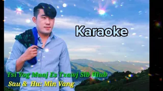 Min Vang - Tsis Yog Muaj Nyiaj Es Txawj Sib Hlub ( Karaoke  2022 )