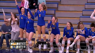 Girls High School Volleyball Wayzata vs. Osseo Section 5AAA