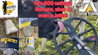 Equinox 600 Settings & Metal Detecting Roman, Silver & even a Jetton finds