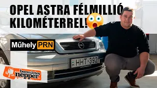 491 ezer km megvolt, mennyi van még? – Opel Astra G 1.6 16V Ecotec – 2000. – MűhelyPRN 143