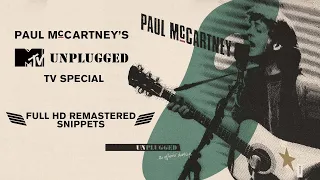 Paul McCartney - MTV Unplugged TV Special (Full HD Remaster, Link in the Pinned Comment 1991)