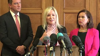 First Minister designate Michelle O'Neill warns British govt and DUP about ignoring election result