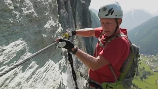 Logenplatz: Klettersteig Kupfergeist, Hüttschlag