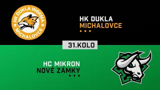 31.kolo Dukla Michalovce - HC Nové Zámky HIGHLIGHTS