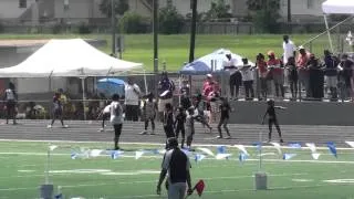 Houston Sonics Primary Girls 4x100 relay - 5/26/2012