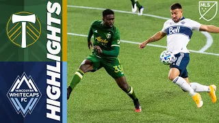 Portland Timbers vs Vancouver Whitecaps FC | November 1, 2020 | MLS Highlights