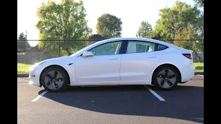 2019 Tesla Model 3 Long Range with Acceleration Boost Demo Drive and Info