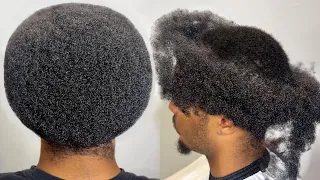 Saying GOODBYE to his Afro😢 (TRANSFORMATION)