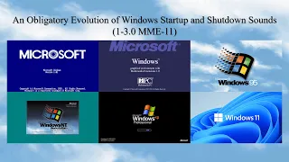 An Obligatory Evolution of Windows Startup and Shutdown Sounds (Late 250 sub special!)