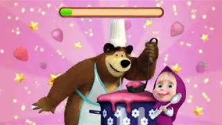 Masha Kasha and the Bear: Food Games - Gameplay #1 (iOS/Android)