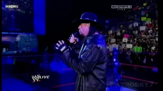 WWE 2010 Raw (Español) - The Undertaker y Shawn Michaels cara a cara (1/2)