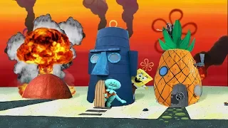 24 Hours In Bikini Bottom GONE WRONG