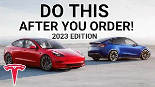 8 CRITICAL Things to do AFTER Ordering/Delivery of Your TESLA!
