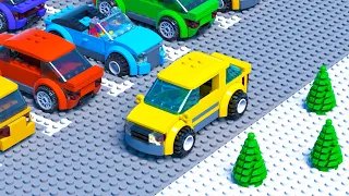 LEGO Christmas Car Parking Fail