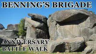 Benning's Brigade on July 2 - Anniversary Battle Walk with Ranger Matt Atkinson and Son