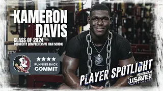 Kameron Davis | 4-Star RB Florida State Commit