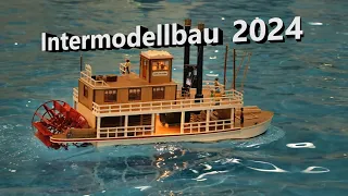 Intermodellbau 2024 - Impressionen von Modellschiffen - Racedrohnen und Großmodelle