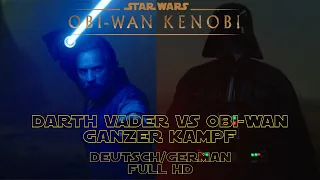 OBI-WAN KENOBI - Darth Vader VS Obi-Wan - GANZER KAMPF - 1 x 6 - Deutsch/German