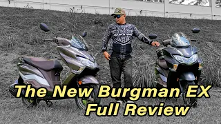 The New Suzuki Burgman Street EX Full Review