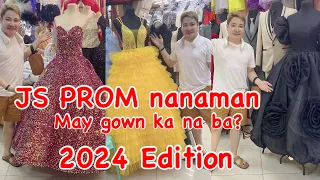 JS PROM nanaman , May Gown ka na ba? 2024 updates ( Divisoria Vlog )
