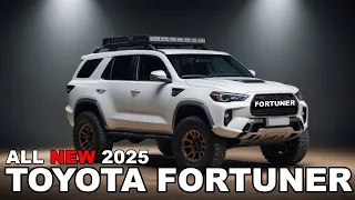 2025 Toyota Fortuner Redesign: The SUV You've Been Waiting For !!