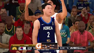 GILAS PILIPINAS vs KOREA - FIBA World Cup 2023 - NBA 2K Simulation Game Predictions!