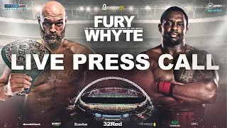 TYSON FURY v DILLIAN WHYTE | LIVE PRESS CALL | WORLD HEAVYWEIGHT CHAMPIONSHIP