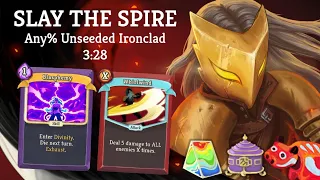 [WR] Slay The Spire Speedrun: The Ironclad any% unseeded 3:28