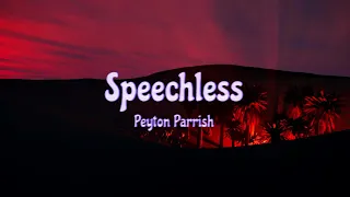 Speechless - Naomi Scott (from Aladdin) _ Peyton Parrish Cover (Lyrics)