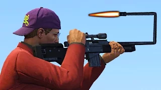 CRAZIEST SNIPER SHOT EVER!? (GTA 5 Funny Moments)