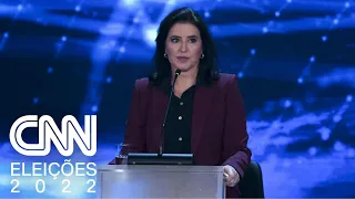 Análise: Estratégia de Simone Tebet no primeiro debate entre os presidenciáveis | VISÃO CNN