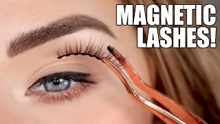 NEW Velour Beauty Magnetic Lashes! | How to Apply + Review